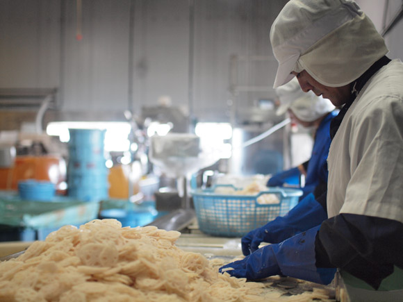 徳島産蓮根水煮ちらし100g 